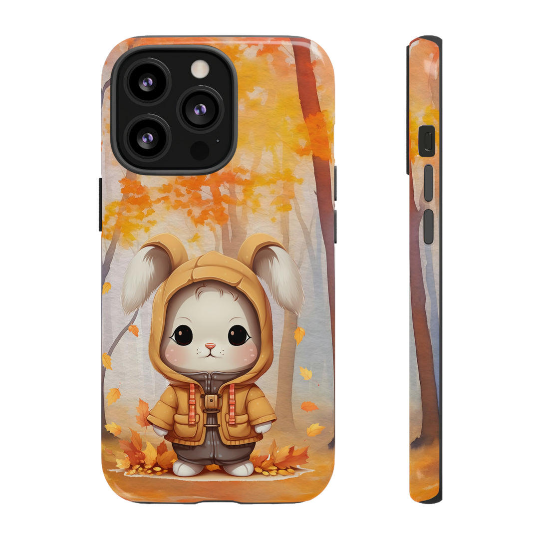 Baby Autumn Bunny Phone Case for iPhone, Samsung, Pixel