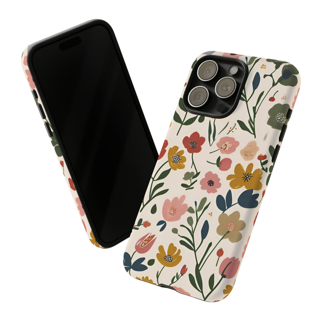 English Garden | Cottagecore Phone Case, iPhone/Galaxy/Pixel