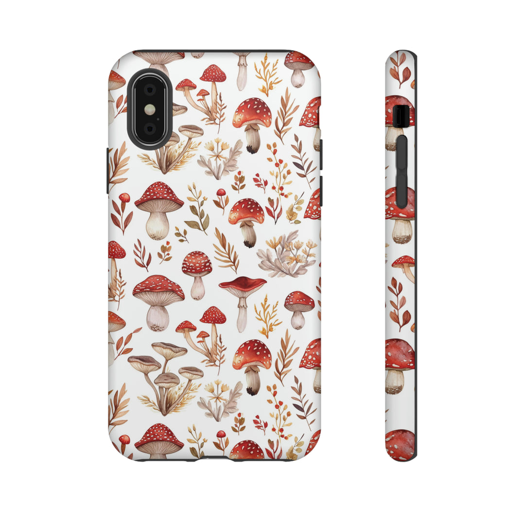 Red Mushroom Garden | Phone Case for iPhone/Galaxy/Pixel