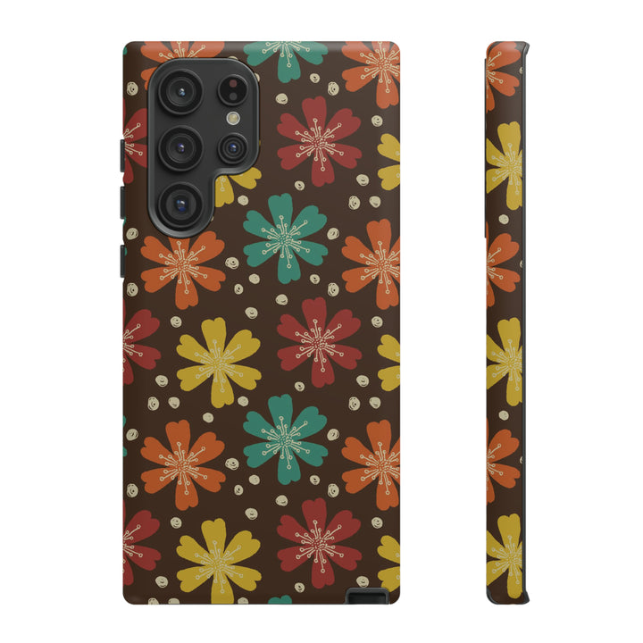 Retro Blooms in Color | Phone Case for iPhone/Galaxy/Pixel