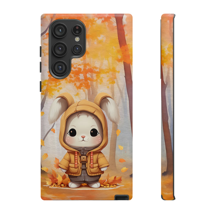 Baby Autumn Bunny Phone Case for iPhone, Samsung, Pixel