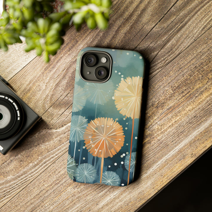 Abstract Dandelions Phone Case