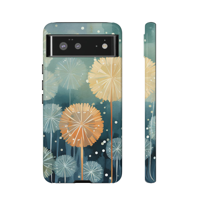 Abstract Dandelions Phone Case