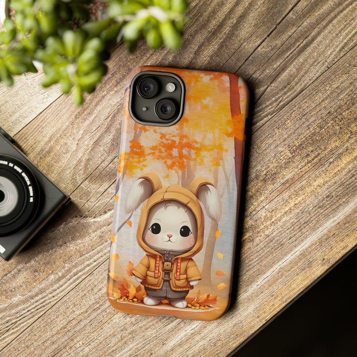 Baby Autumn Bunny Phone Case for iPhone, Samsung, Pixel