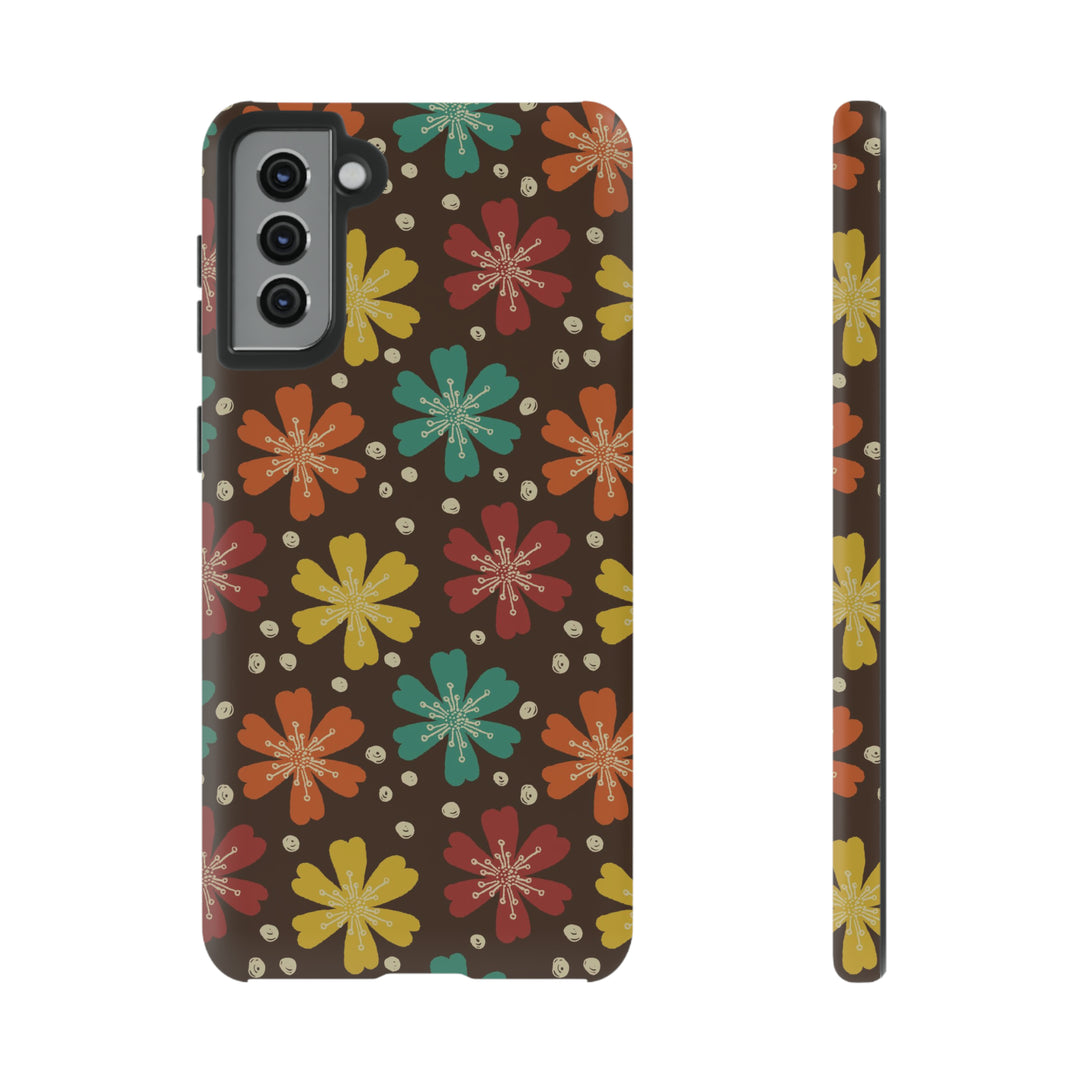 Retro Blooms in Color | Phone Case for iPhone/Galaxy/Pixel