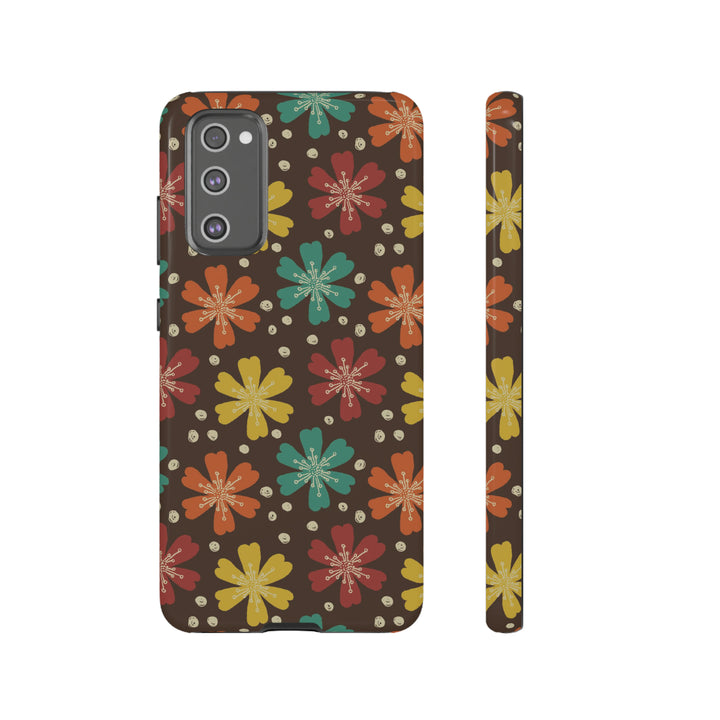 Retro Blooms in Color | Phone Case for iPhone/Galaxy/Pixel