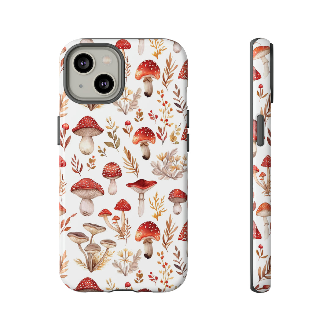 Red Mushroom Garden | Phone Case for iPhone/Galaxy/Pixel