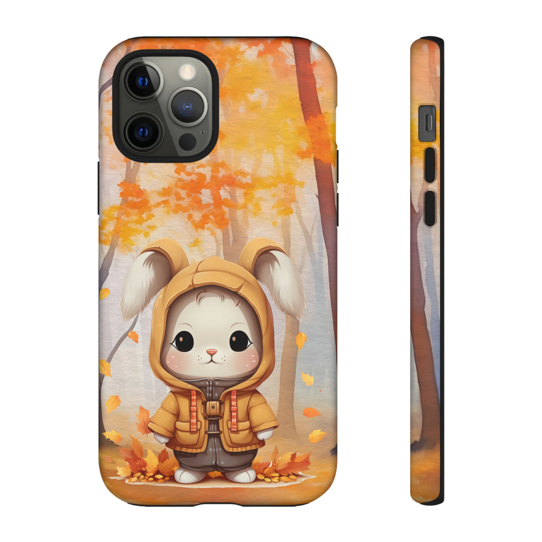 Baby Autumn Bunny Phone Case for iPhone, Samsung, Pixel