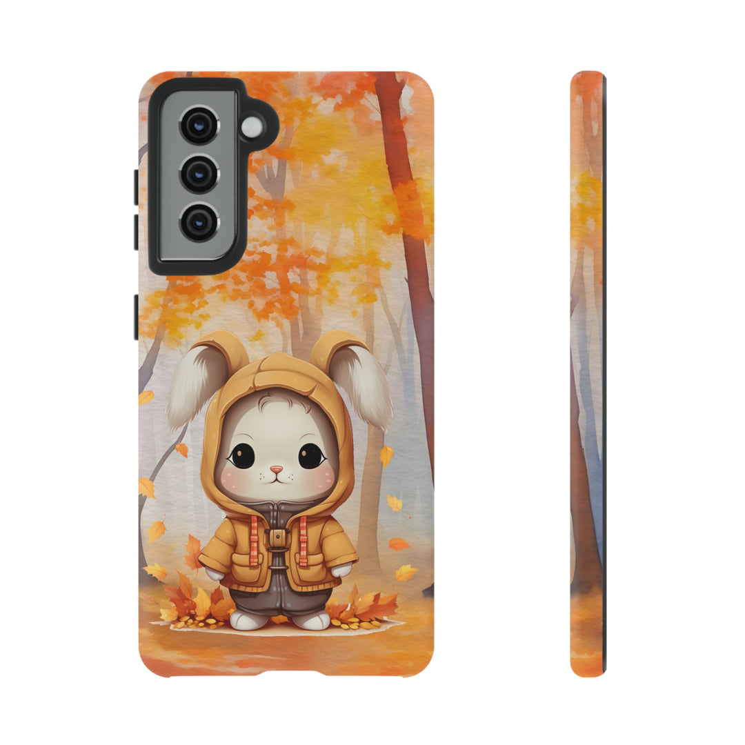 Baby Autumn Bunny Phone Case for iPhone, Samsung, Pixel