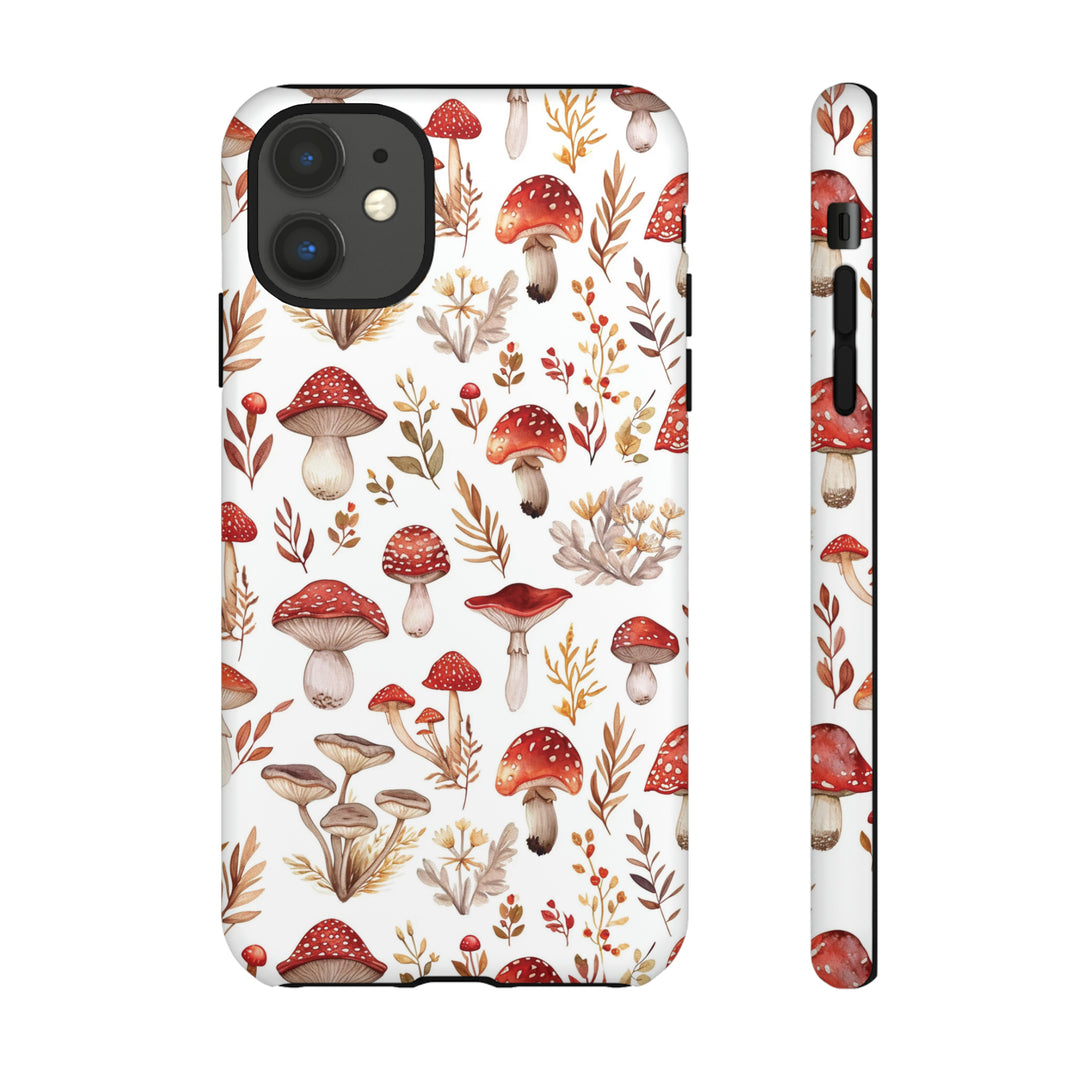 Red Mushroom Garden | Phone Case for iPhone/Galaxy/Pixel