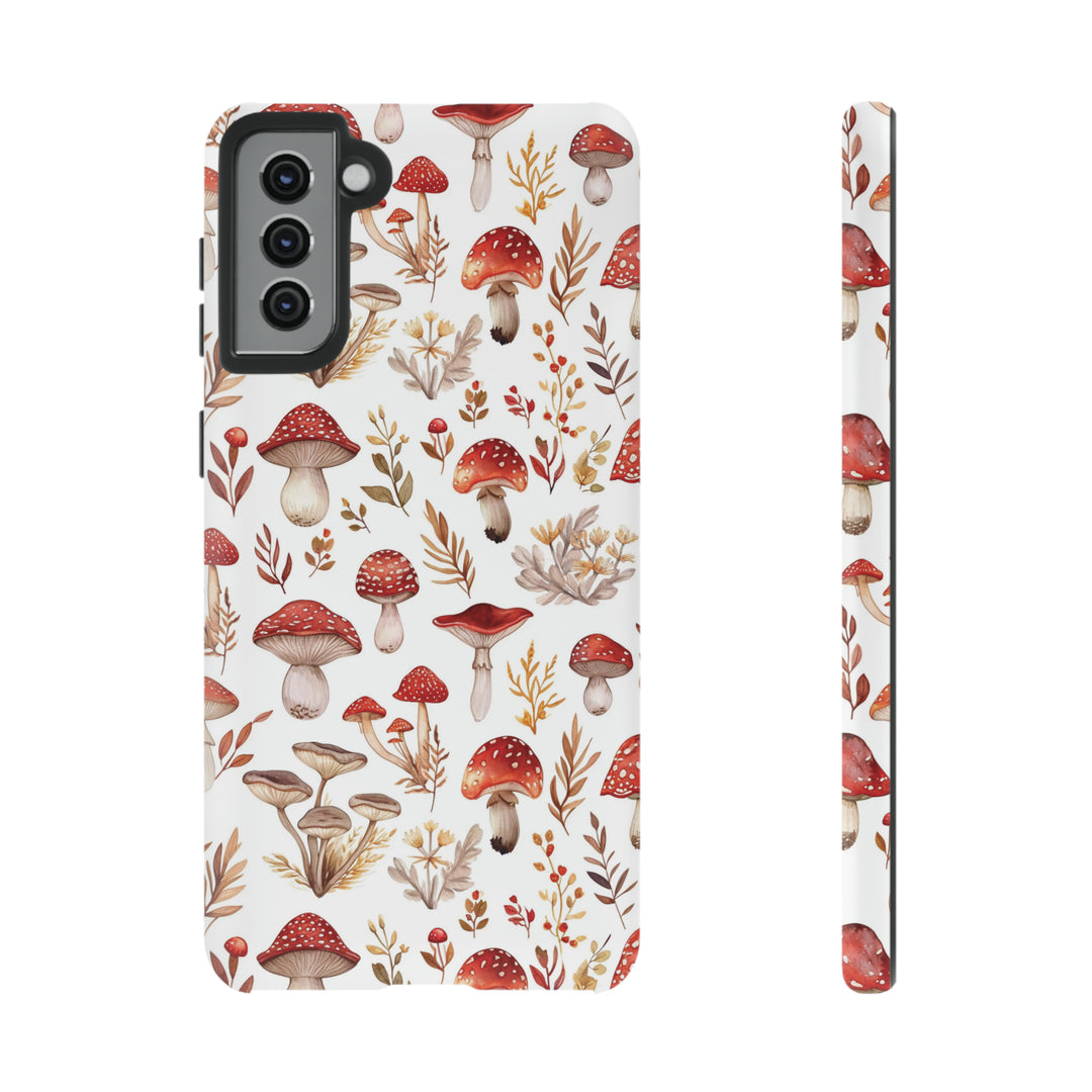 Red Mushroom Garden | Phone Case for iPhone/Galaxy/Pixel