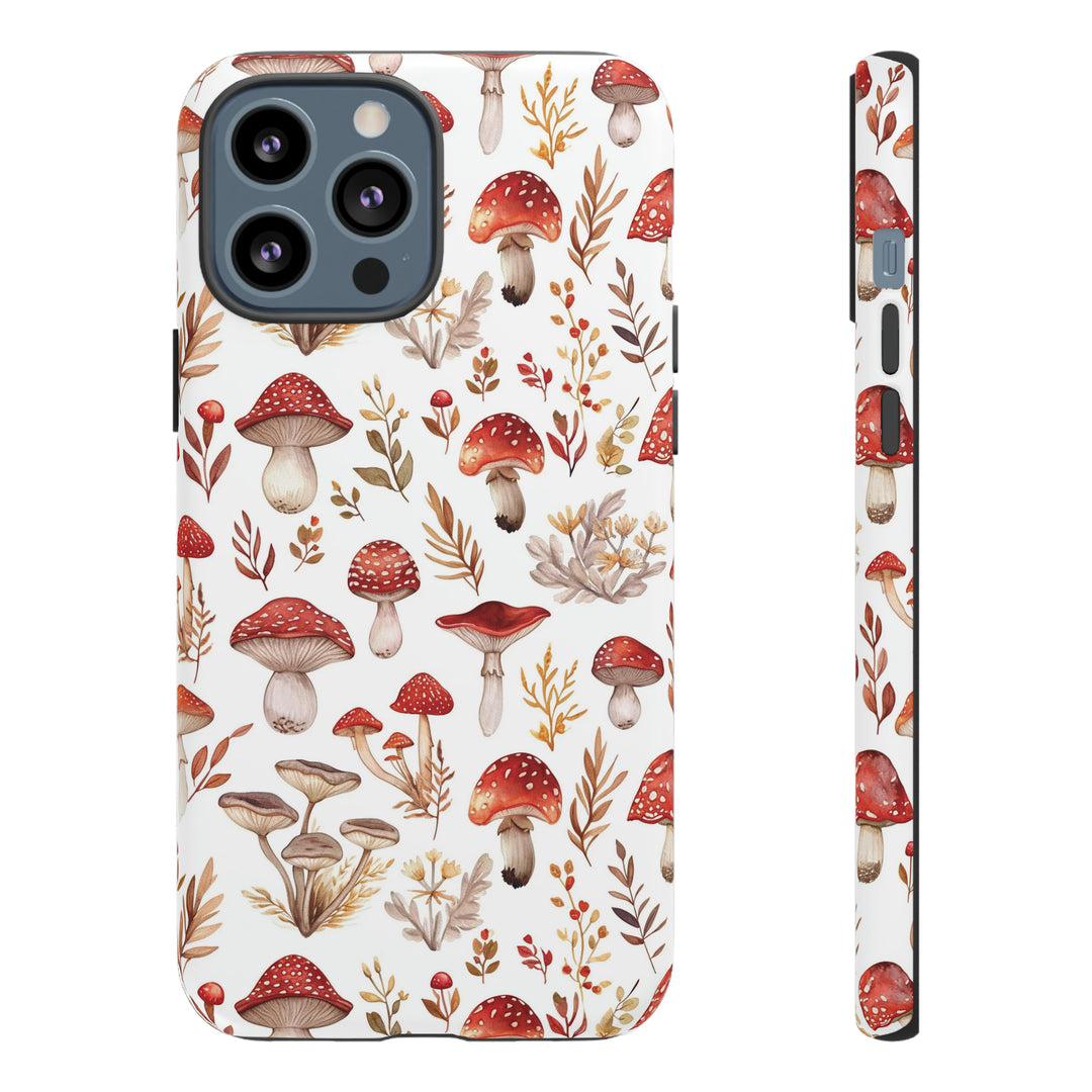 Red Mushroom Garden | Phone Case for iPhone/Galaxy/Pixel