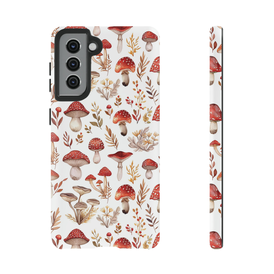 Red Mushroom Garden | Phone Case for iPhone/Galaxy/Pixel