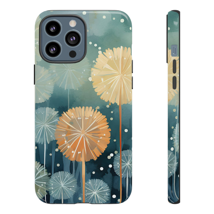 Abstract Dandelions Phone Case