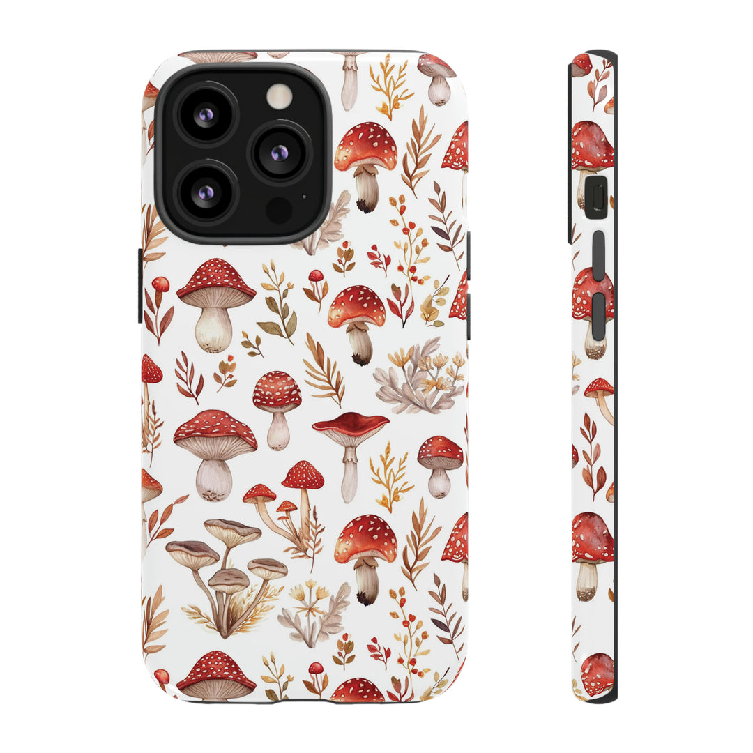 Red Mushroom Garden | Phone Case for iPhone/Galaxy/Pixel