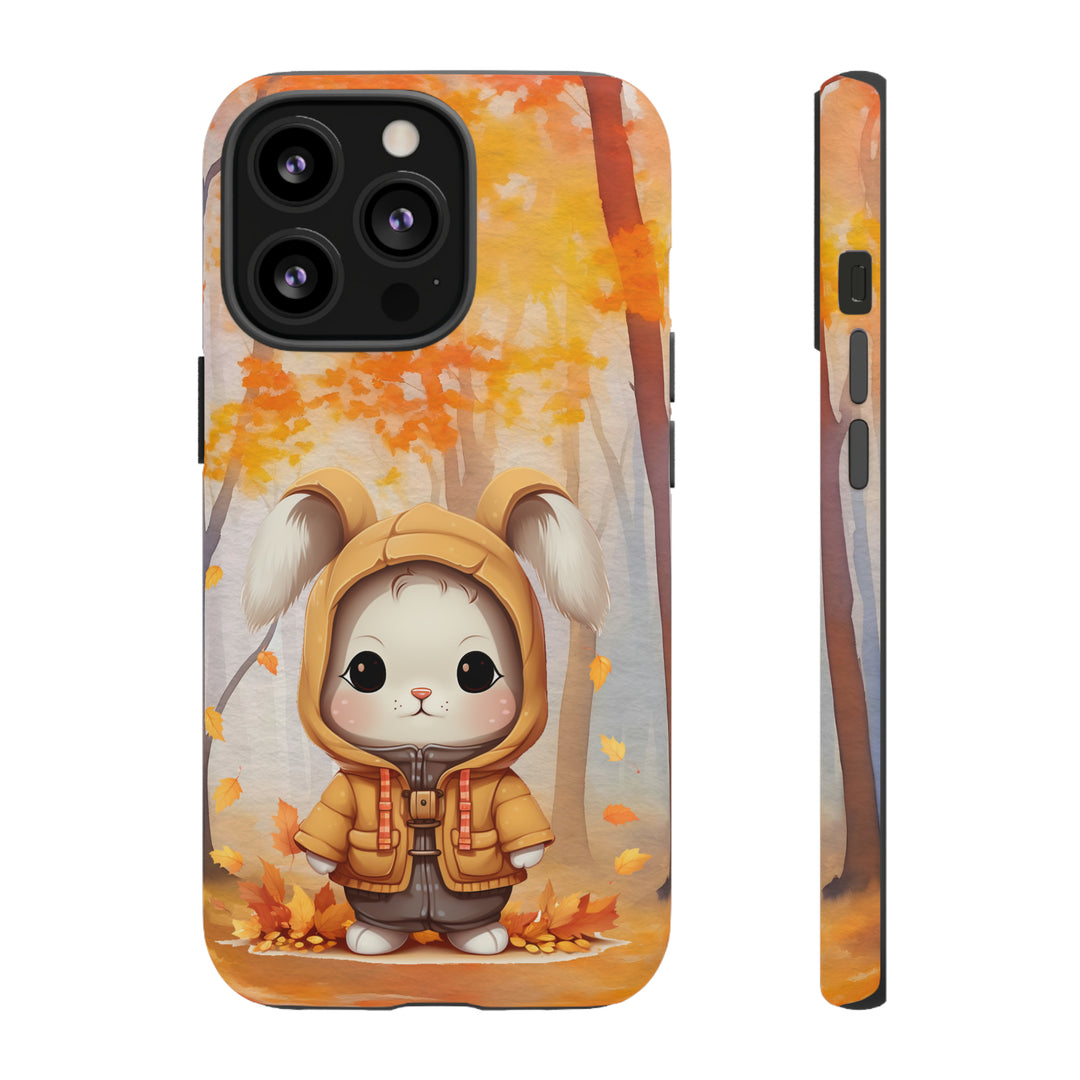 Baby Autumn Bunny Phone Case for iPhone, Samsung, Pixel