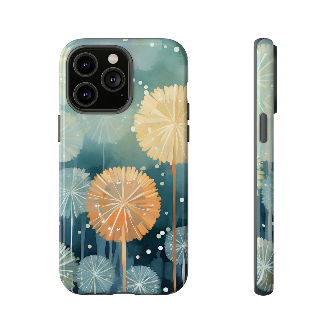 Abstract Dandelions Phone Case