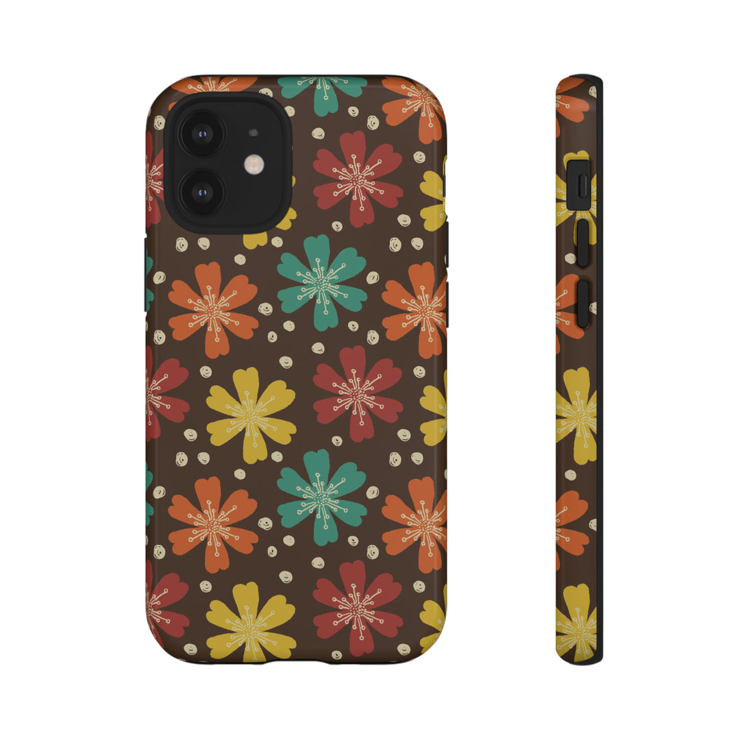 Retro Blooms in Color | Phone Case for iPhone/Galaxy/Pixel