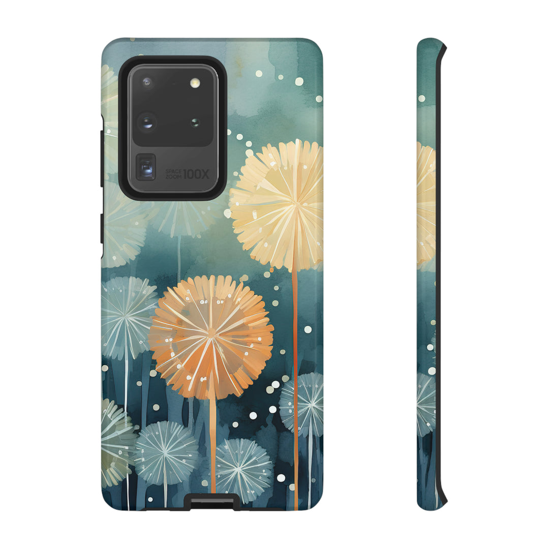 Abstract Dandelions Phone Case