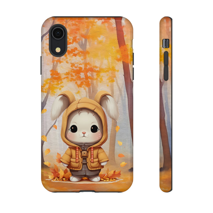 Baby Autumn Bunny Phone Case for iPhone, Samsung, Pixel