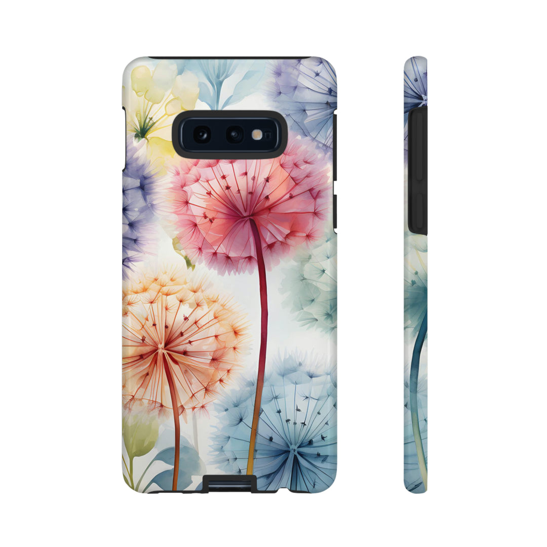 Colorful Field of Dandelions Phone Case