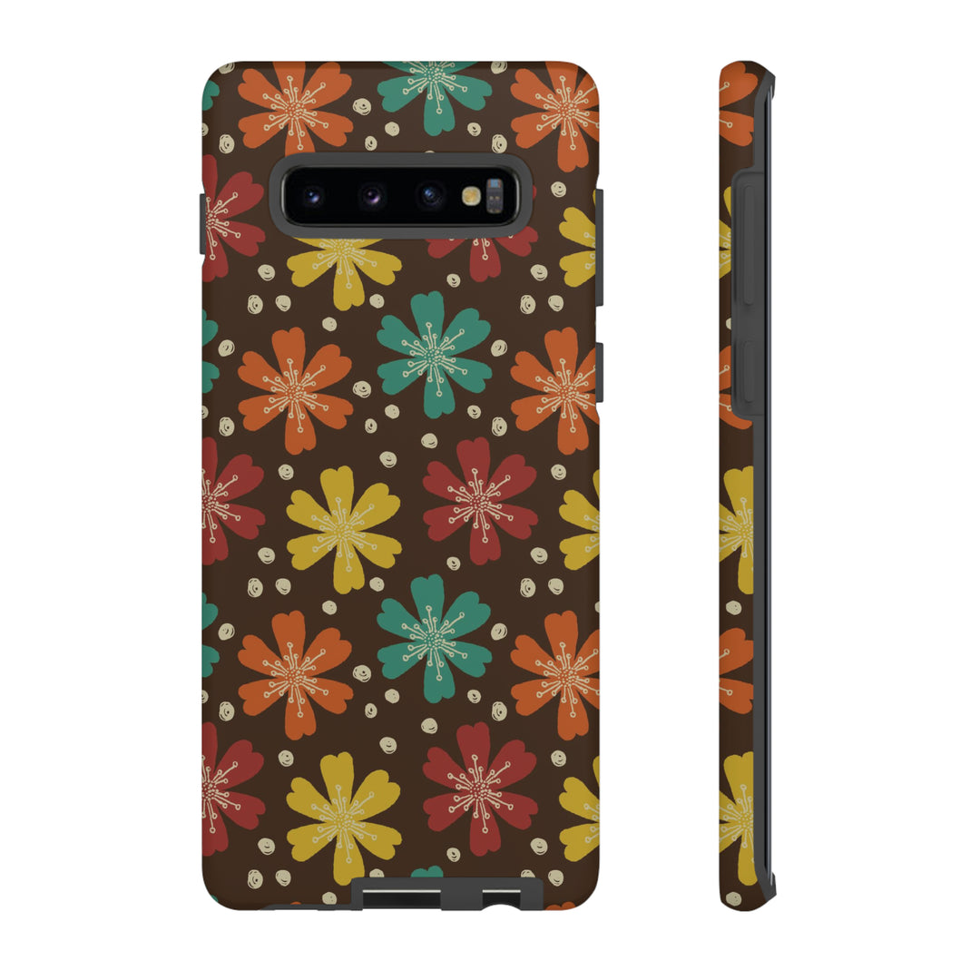 Retro Blooms in Color | Phone Case for iPhone/Galaxy/Pixel