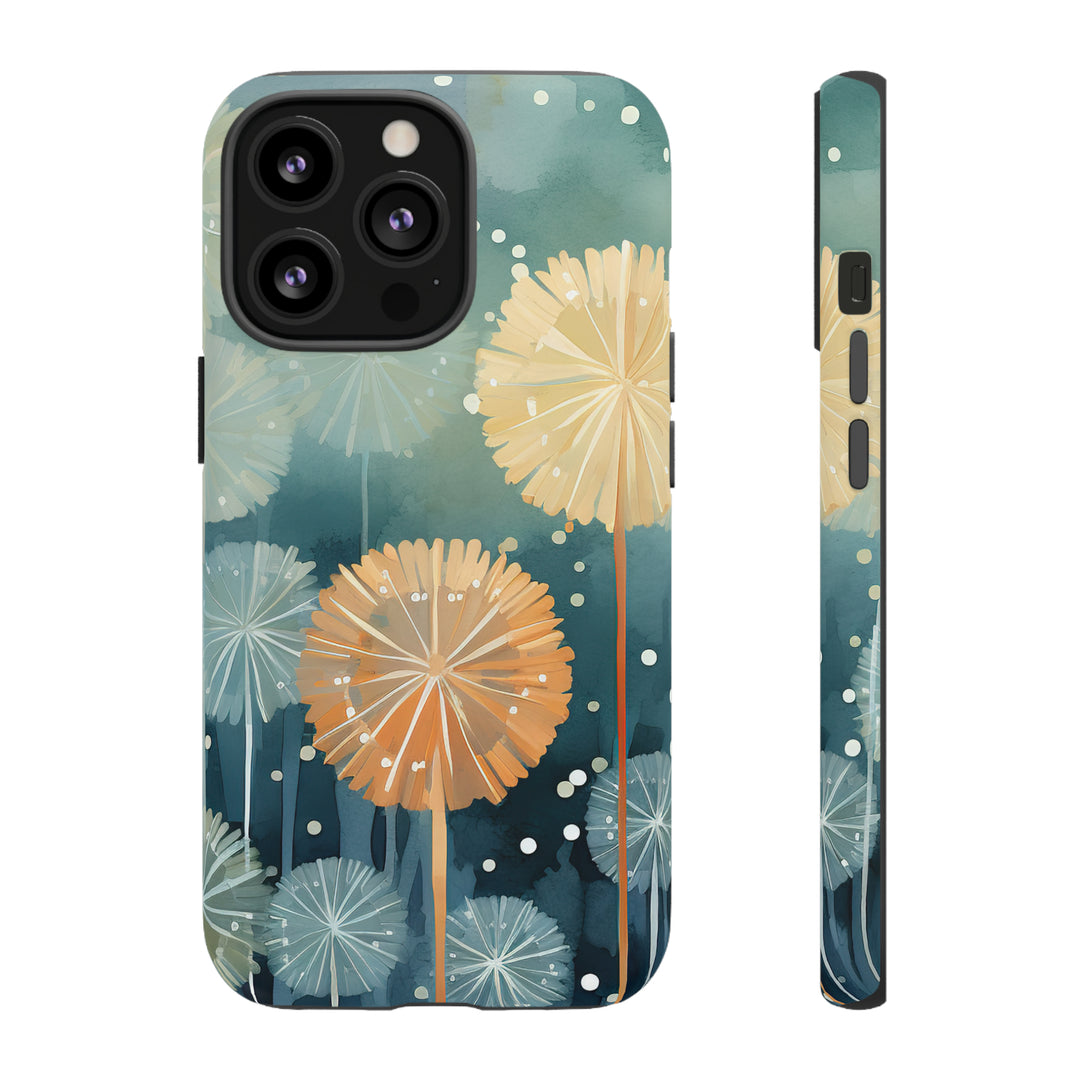 Abstract Dandelions Phone Case