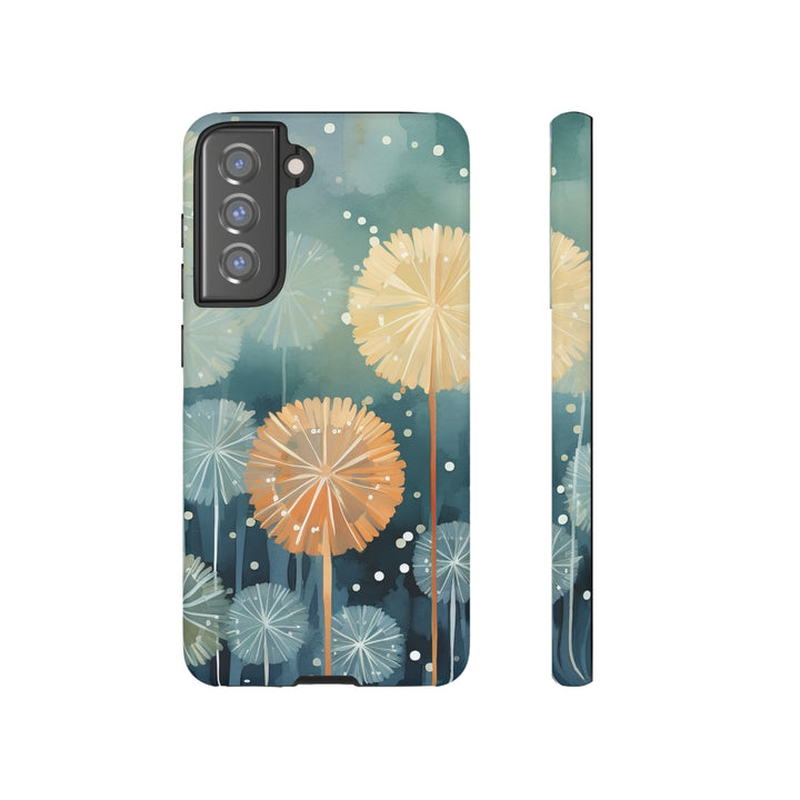 Abstract Dandelions Phone Case