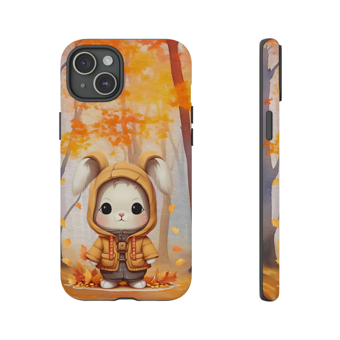 Baby Autumn Bunny Phone Case for iPhone, Samsung, Pixel