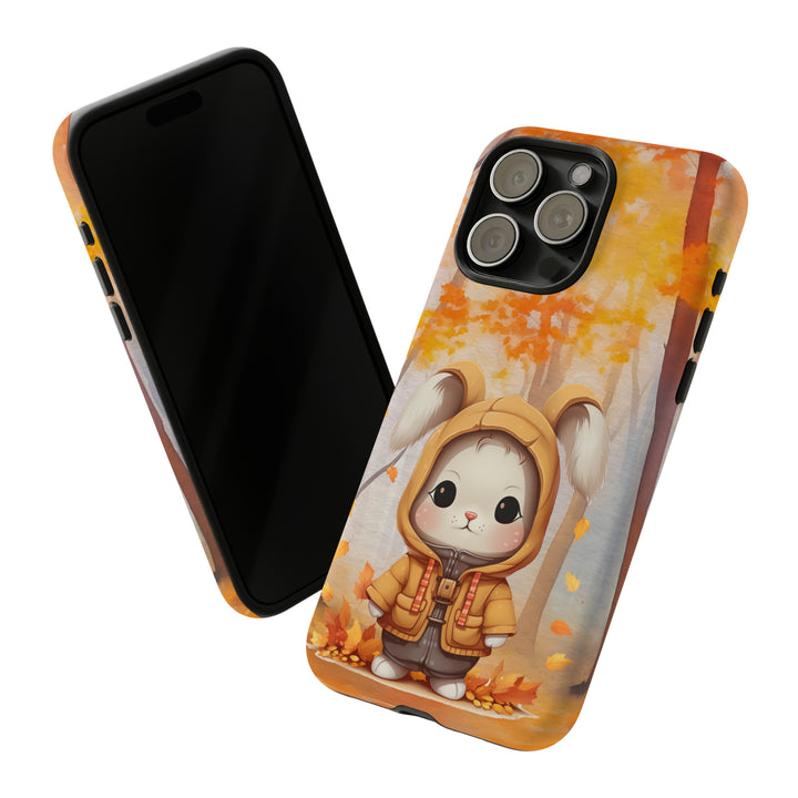 Baby Autumn Bunny Phone Case for iPhone, Samsung, Pixel