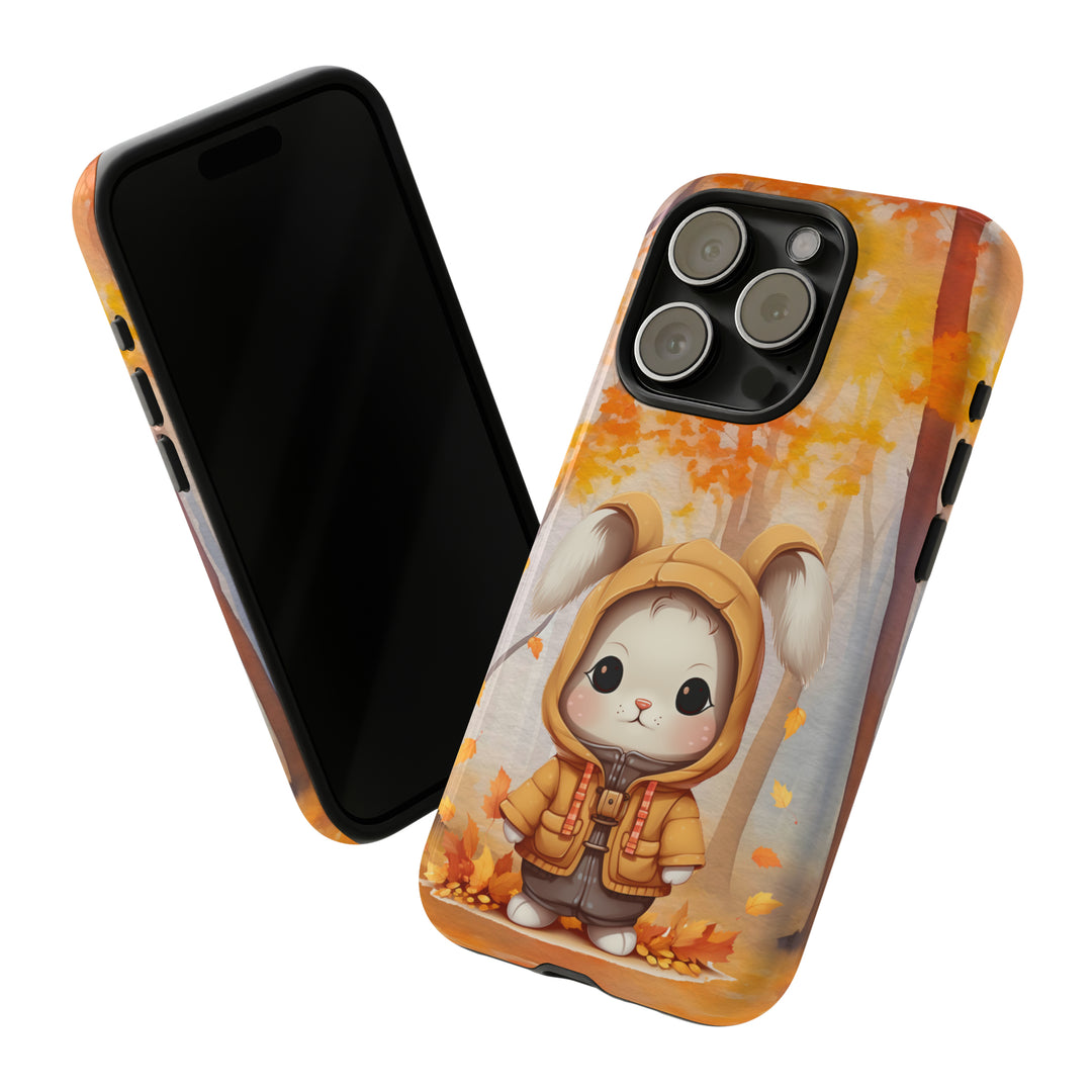 Baby Autumn Bunny Phone Case for iPhone, Samsung, Pixel