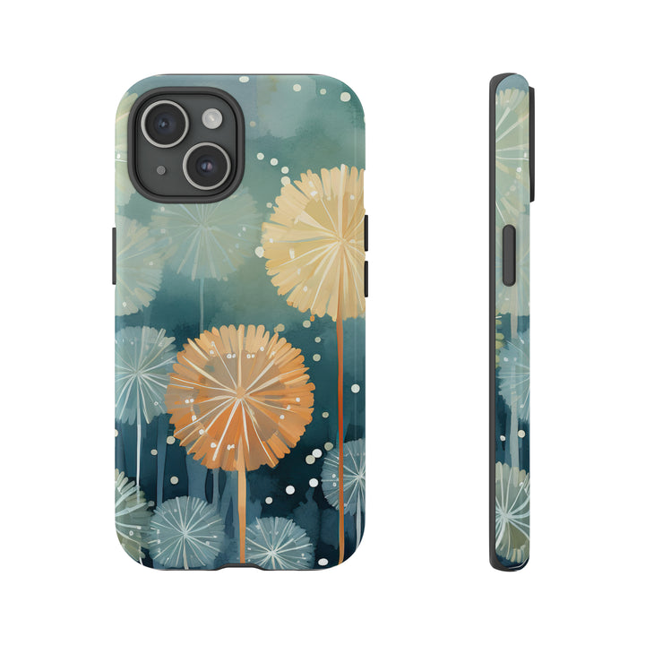 Abstract Dandelions Phone Case