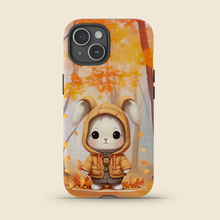 Baby Autumn Bunny Phone Case for iPhone, Samsung, Pixel