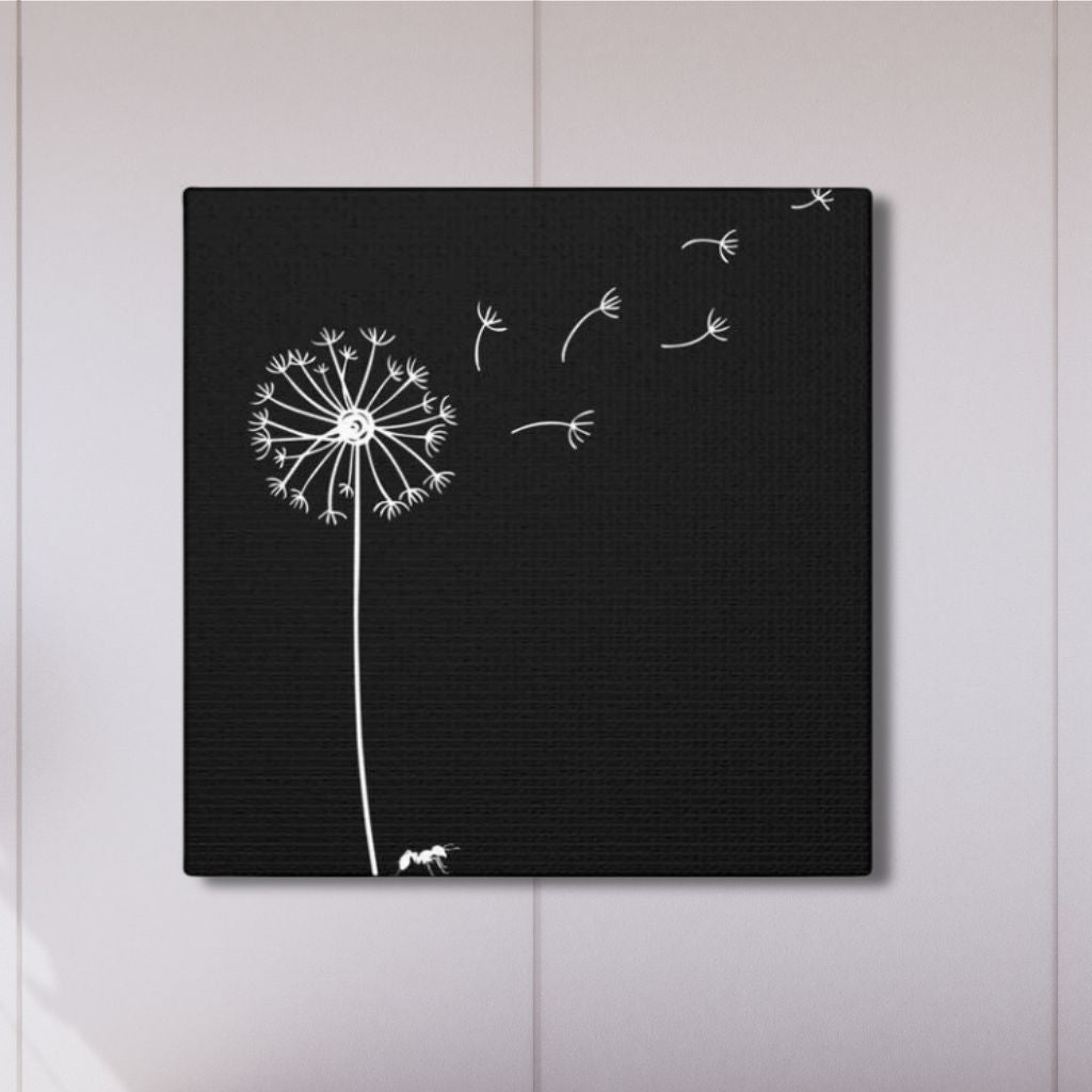 Dandelion and The Ant Mini Canvas Idylissa