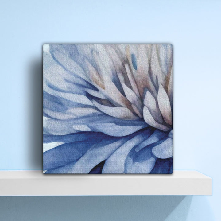 Blue Bloom | Mini Color Peeks Canvas Art Series