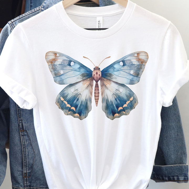 Big Bluesy Moth | Women's Graphic Tshirt