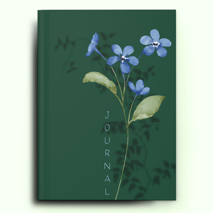 Blue Wildflowers Simplicity Journal