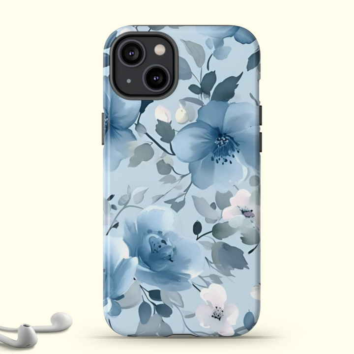 Dusty Blue Flowers | Phone Case for iPhone/Galaxy/Pixel