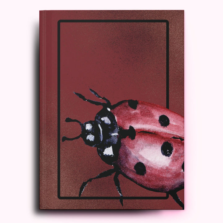 Ladybug Visitor Hardcover Journal