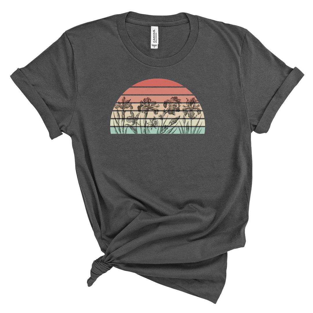 Wildflower Sunrise Graphic Tshirt Idylissa