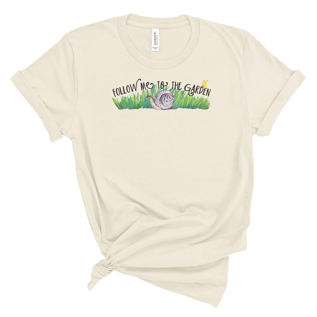 Snail Gardening Graphic Tshirt Idylissa