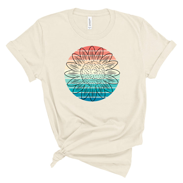 Sunflower Sunrise Graphic Tshirt Idylissa