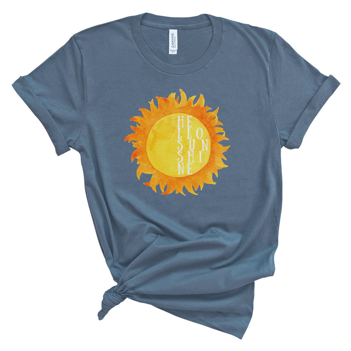 Hello Sunshine! Graphic Tshirt Idylissa