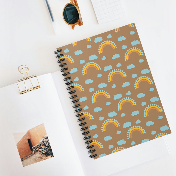 Cloudy Day Delights - Everyday Spiral Notebook Idylissa