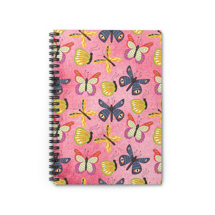 Butterfly Cotton Candy Daydream - 8"x6" Spiral Notebook Idylissa