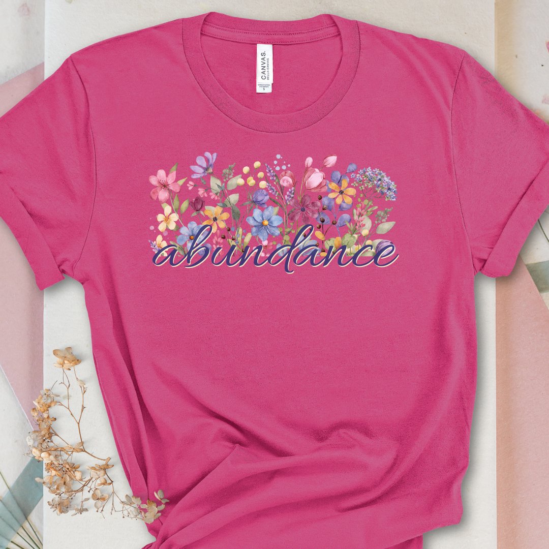 Abundance Wildflower Garden Graphic Tshirt