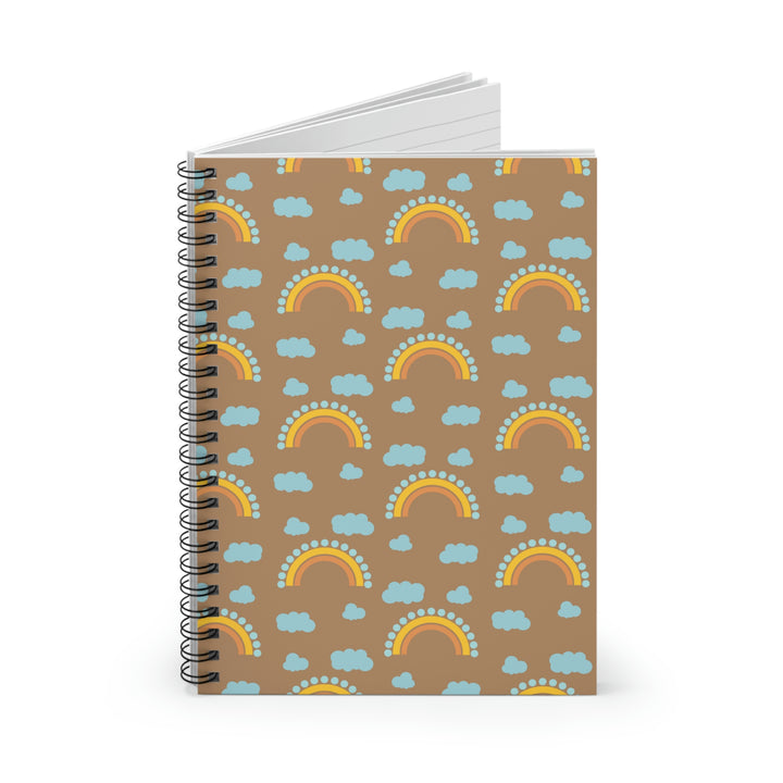 Cloudy Day Delights - Everyday Spiral Notebook Idylissa