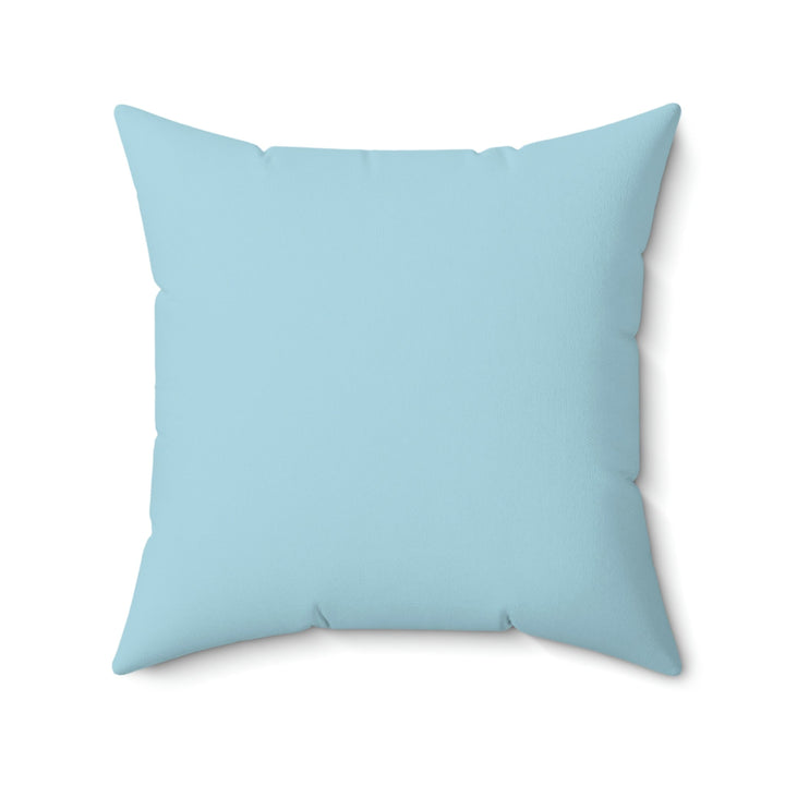 Wild Kindness in the Wildflowers Blue Throw Pillow Idylissa